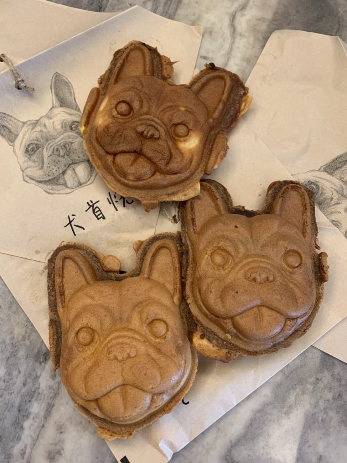 [吃] 犬首燒－新竹甜點下午茶 無麩質法鬥造型 雞蛋糕