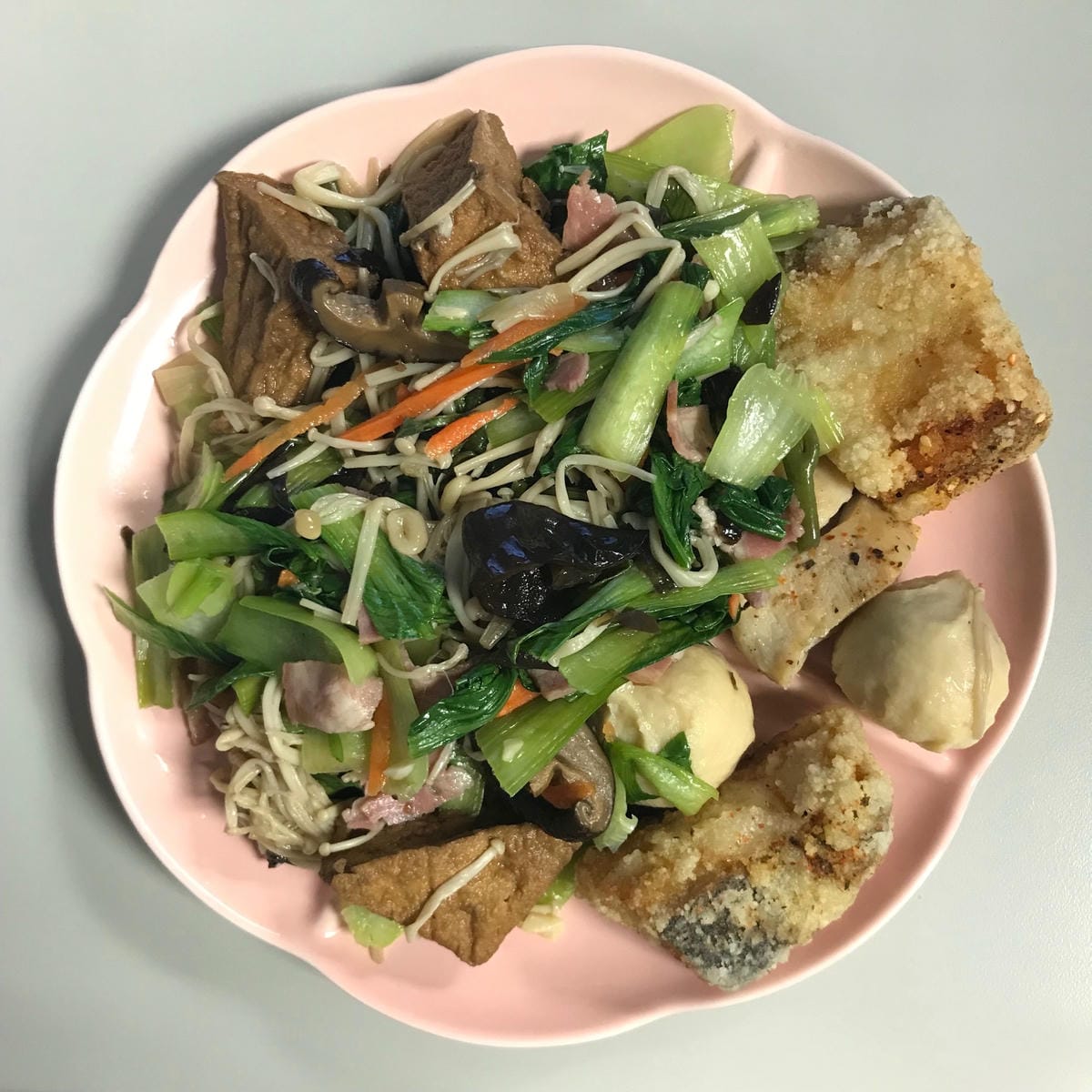 [吃] 福美早午餐－健康餐盒 手作酥皮蛋餅 鍋燒系列 新北中和家常便當