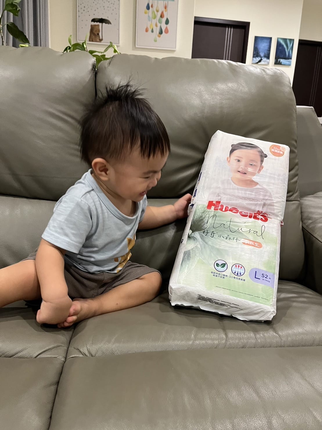 [育] 尿布零著感體驗 – HUGGIES好奇小森林 尿布試