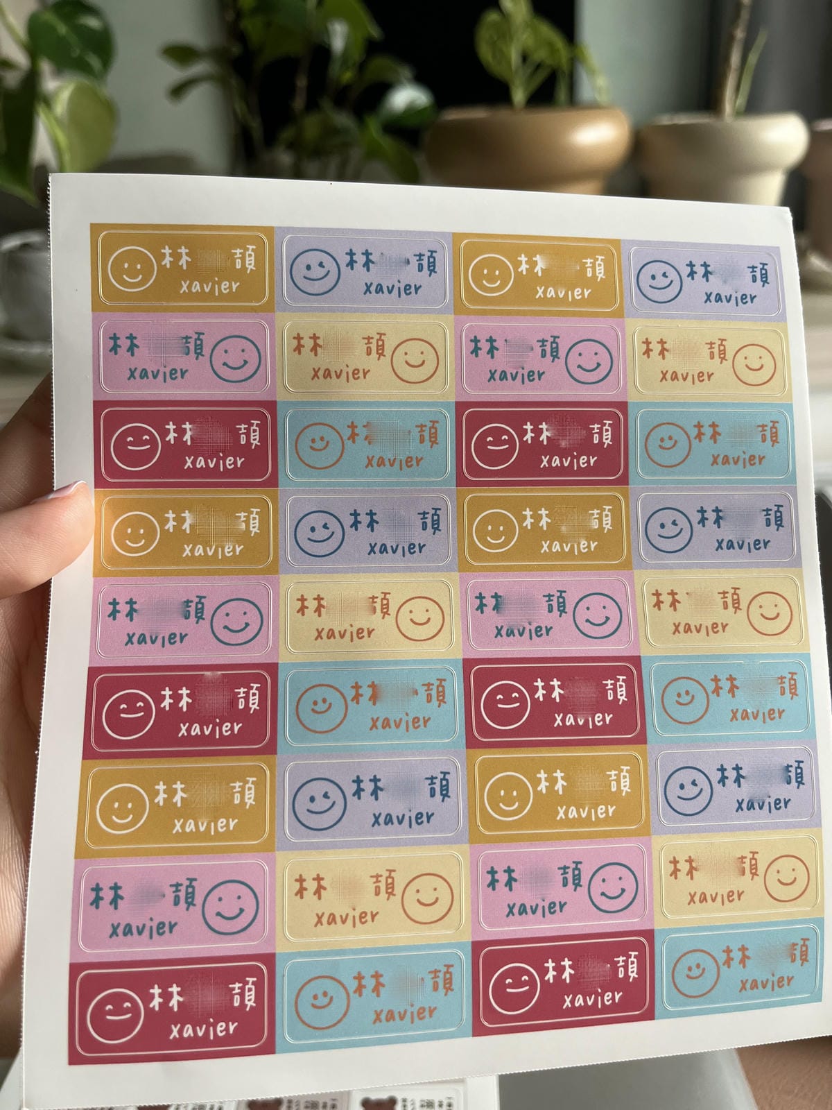[學] 幼兒園必備 – 耐高溫防水姓名貼！愛咪小舖、Gigi