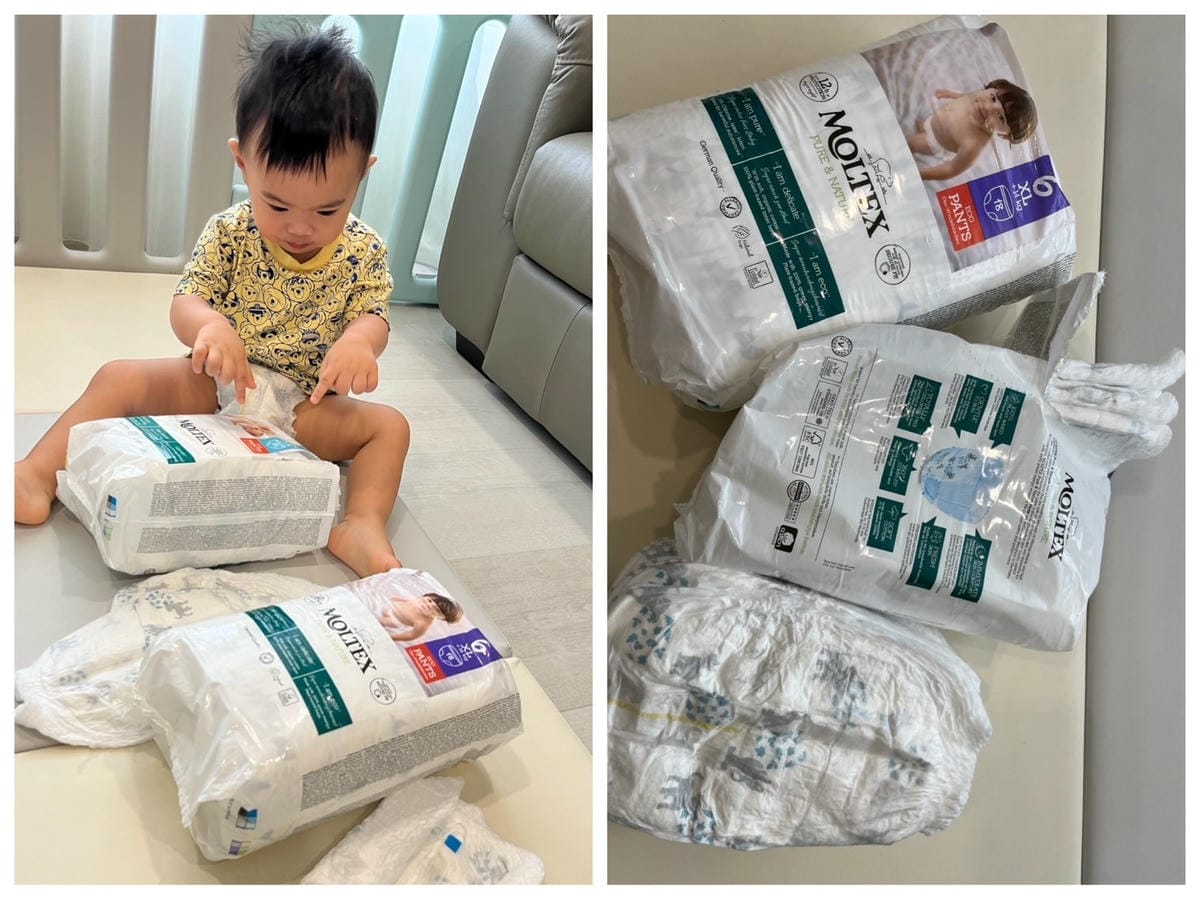 [育] 頂級抗敏過夜尿布 – 德國品牌MOLTEX 舒比嬰兒
