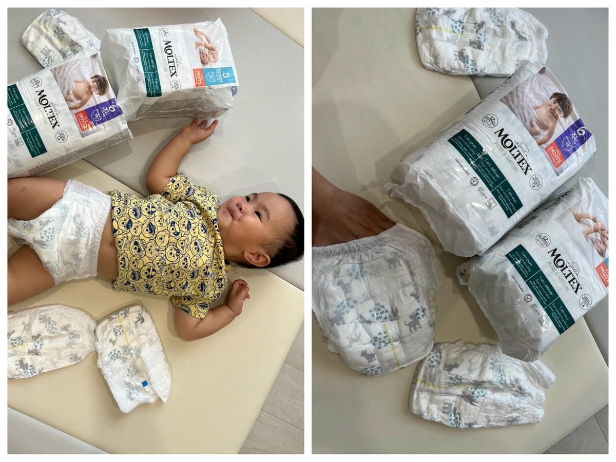 [育] 頂級抗敏過夜尿布 – 德國品牌MOLTEX 舒比嬰兒