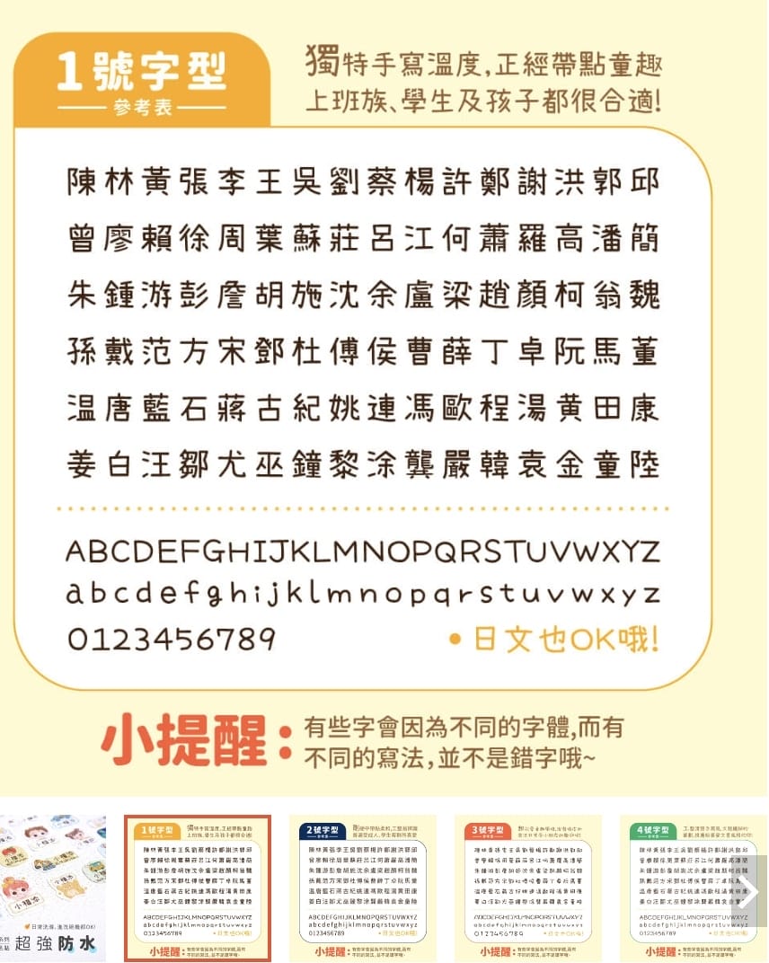 [學] 幼兒園必備 – 小福添 Kofukuten 耐高溫防
