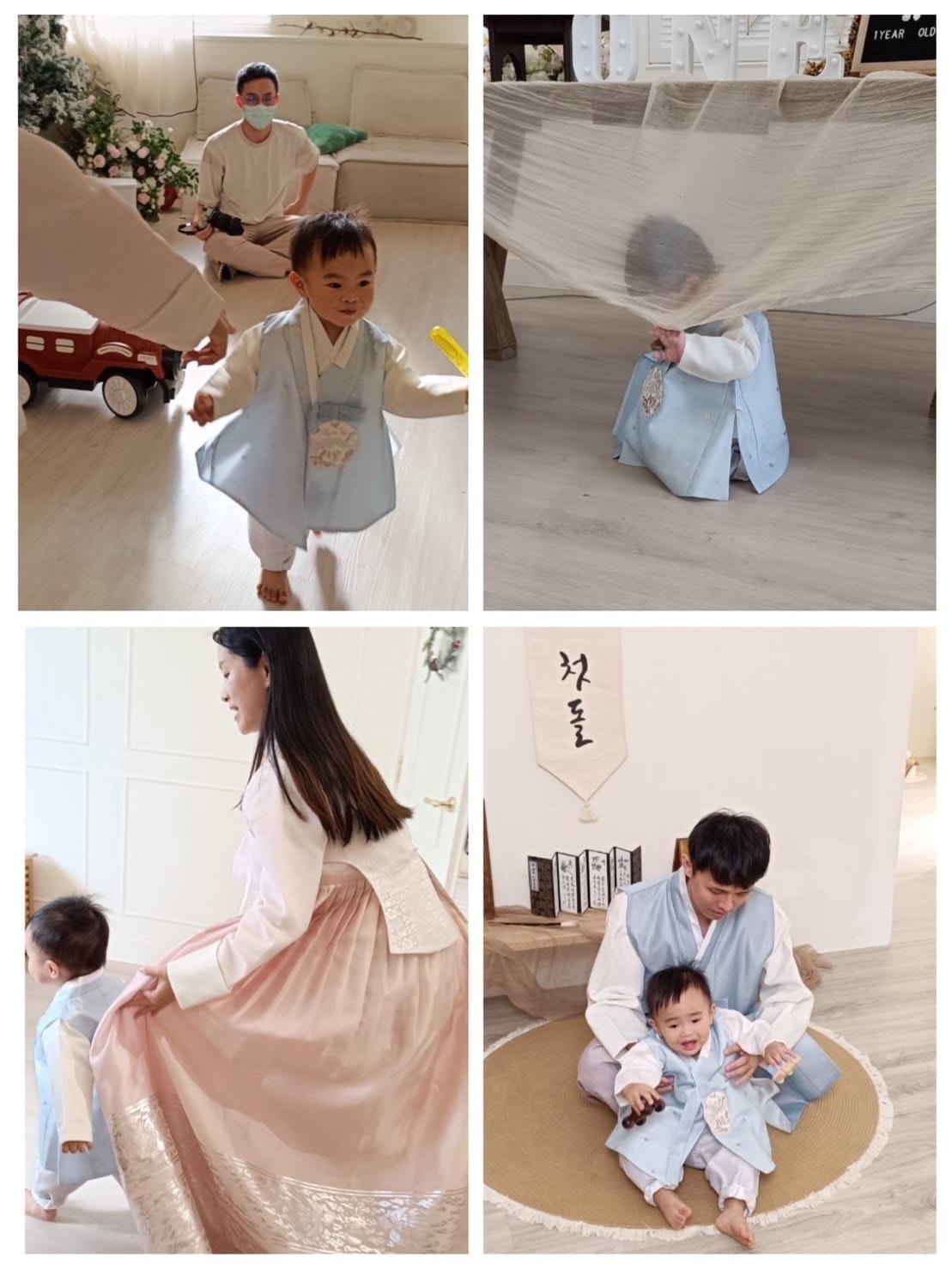 [育] 韓服親子寫真推薦 – 搶拍 pi studio 新北