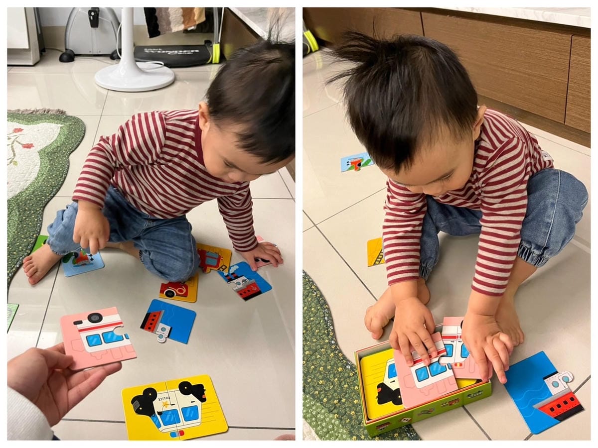 [育] 小時報1-2歲系列 – 寶寶配對拼圖、職業圖卡、硬頁