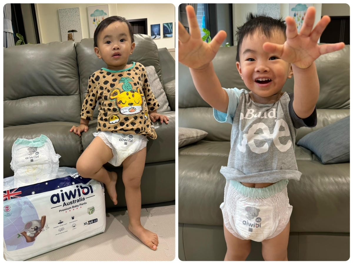 [育] 睡過夜尿布推薦 – Aiwibi 愛薇彼 夜用甄柔瞬