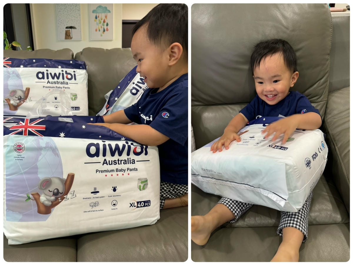 [育] 睡過夜尿布推薦 – Aiwibi 愛薇彼 夜用甄柔瞬