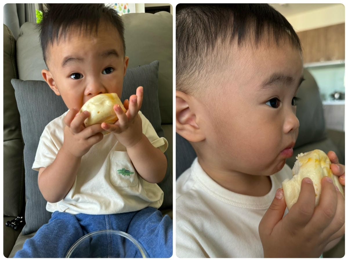 [吃] 冰箱必備寶寶早餐點心 – 沐甄豆 豆漿饅頭、包子