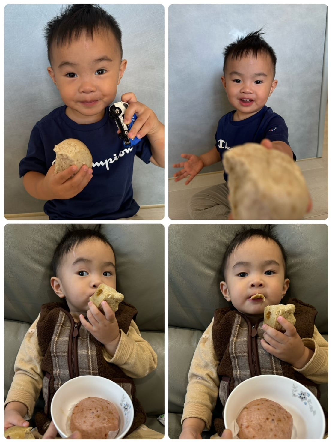 [吃] 冰箱必備寶寶早餐點心 – 沐甄豆 豆漿饅頭、包子