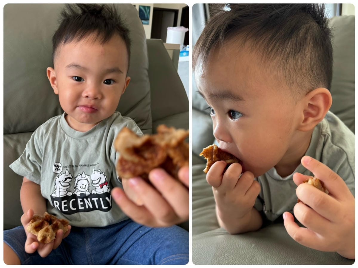 [吃] 冰箱必備寶寶早餐點心 – 沐甄豆 豆漿饅頭、包子