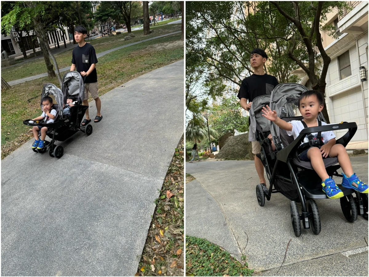 [育] 一打二 雙寶推車首選推薦 - Graco Stadi