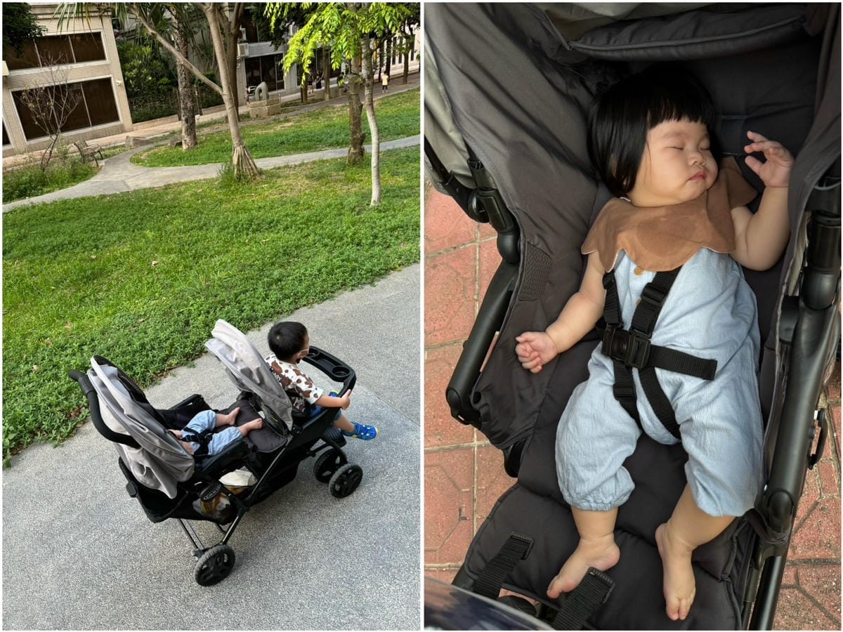 [育] 一打二 雙寶推車首選推薦 - Graco Stadi