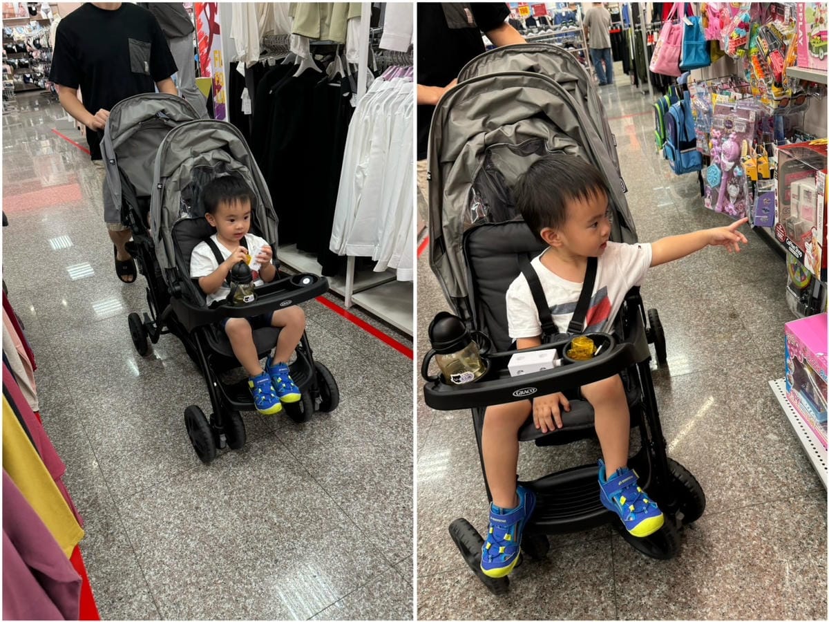 [育] 一打二 雙寶推車首選推薦 - Graco Stadi