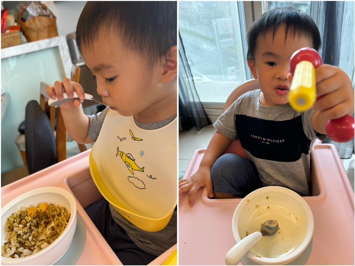 [育] 1歲嬰幼兒副食品 - 裸廚房常溫寶寶燉飯 真正米飯口