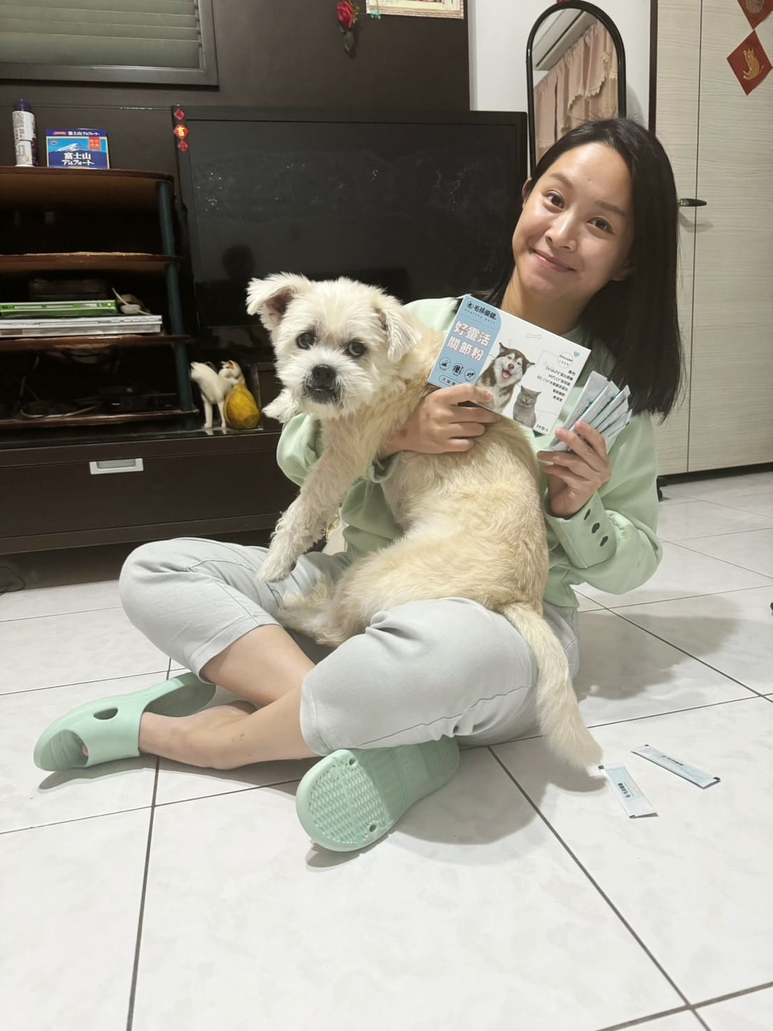毛孩優健 好靈活關節粉 - 貓狗關節顧好好 敏捷跑跳沒煩惱.