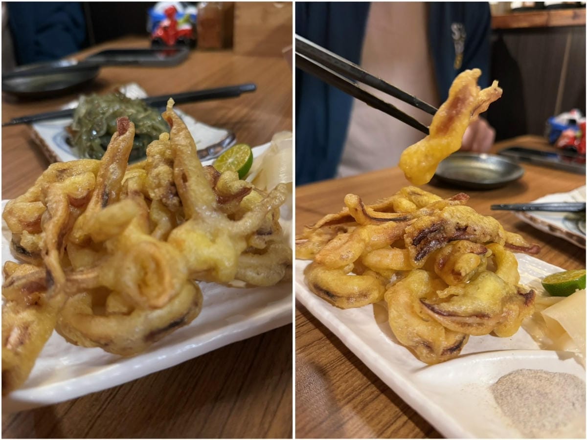 [吃] 新竹美食 帶寶寶一起吃美味居酒屋.ᐟ 隱川居酒屋_い