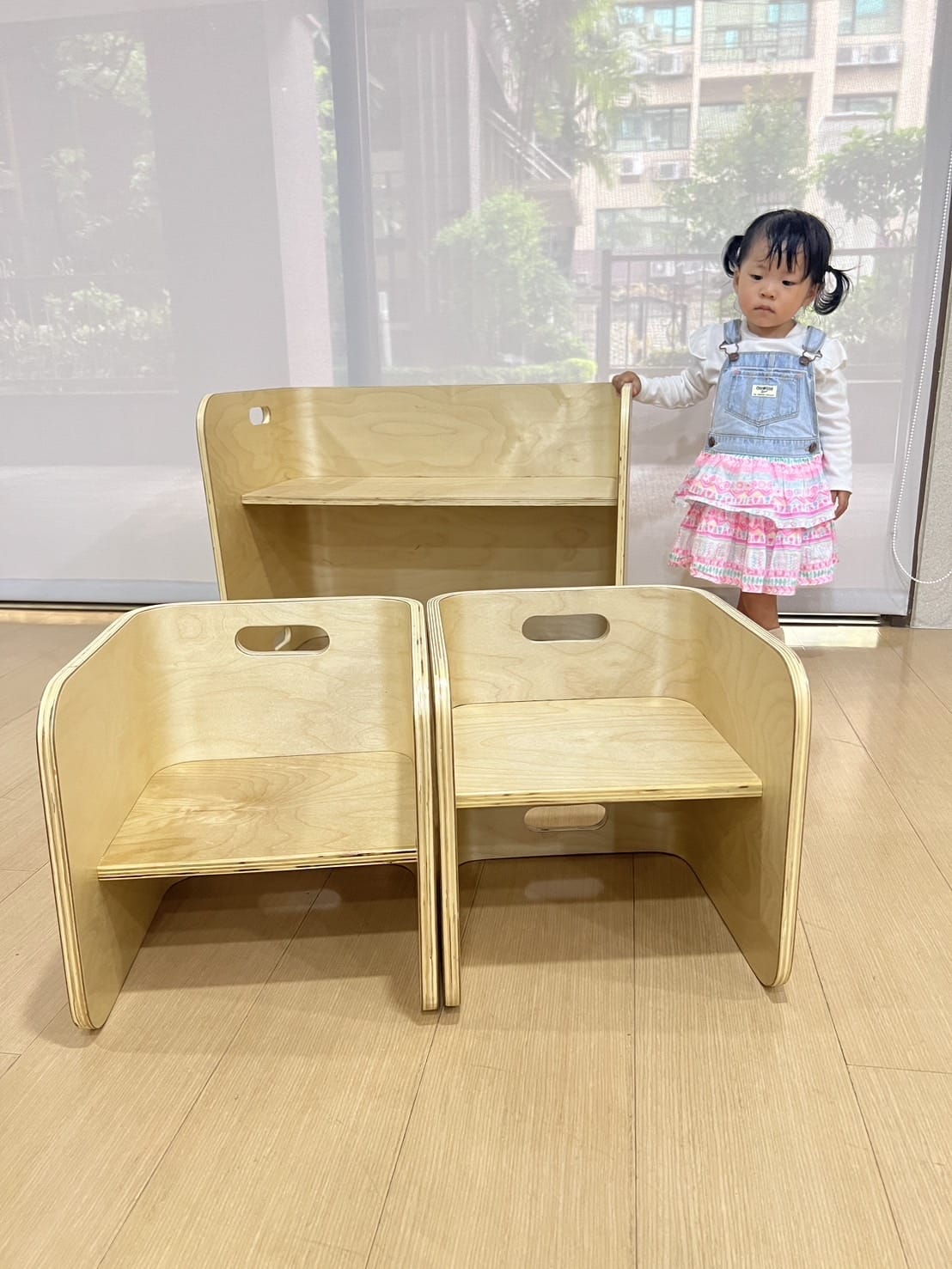 [育] 寶寶專屬小書桌 翻翻桌 - AK家居生活館 實木百變
