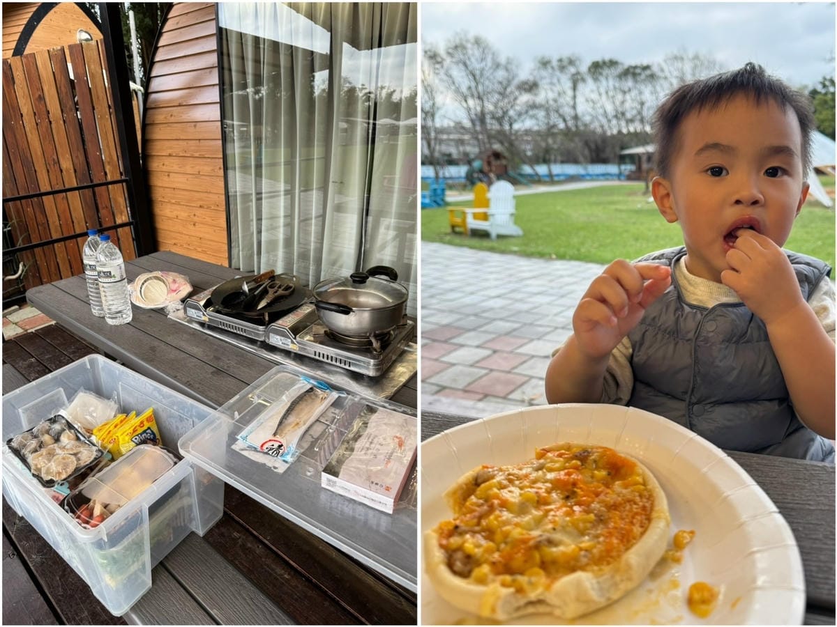 [旅] 親子露營免裝備.ᐟ 牛仔星村 豪華露營車屋推薦 一泊