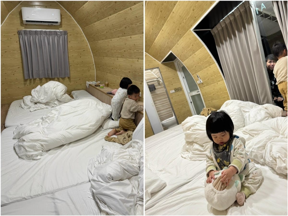 [旅] 親子露營免裝備.ᐟ 牛仔星村 豪華露營車屋推薦 一泊