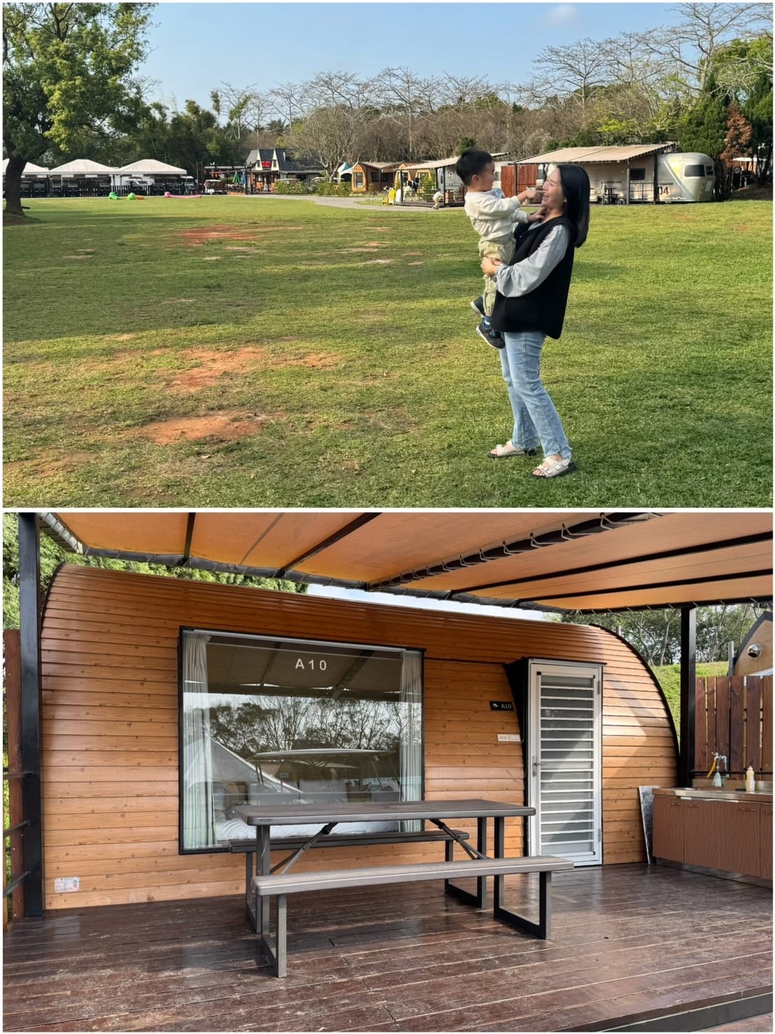 [旅] 親子露營免裝備.ᐟ 牛仔星村 豪華露營車屋推薦 一泊