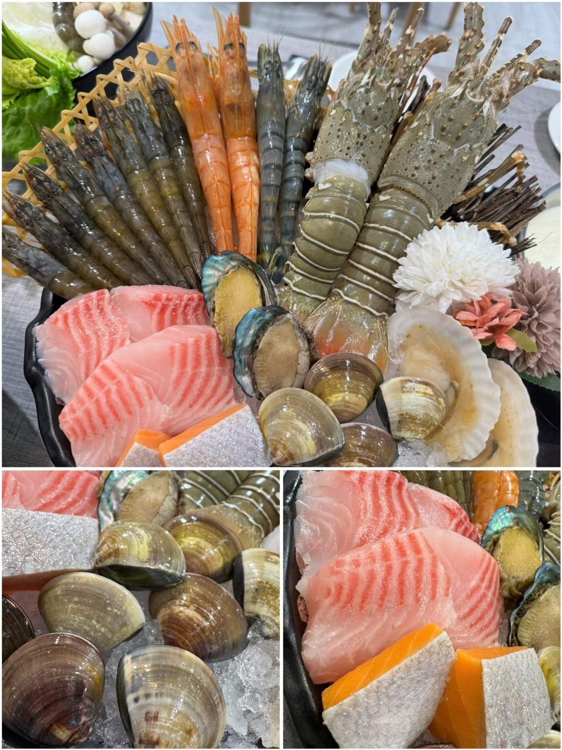 [吃] 芝山站美食推薦 - 樂釜極上鍋物 母親節和牛龍蝦套餐