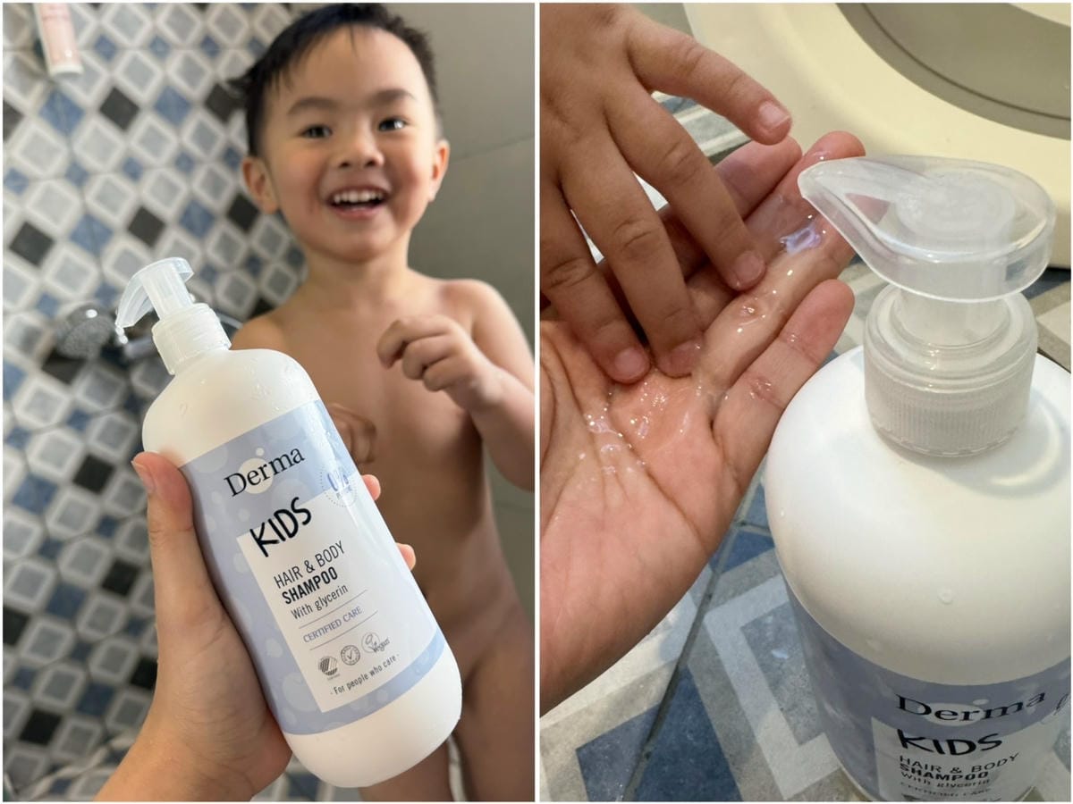 [育] 兒童洗髮、兒童沐浴6產品評比 - DERMA、珊諾、