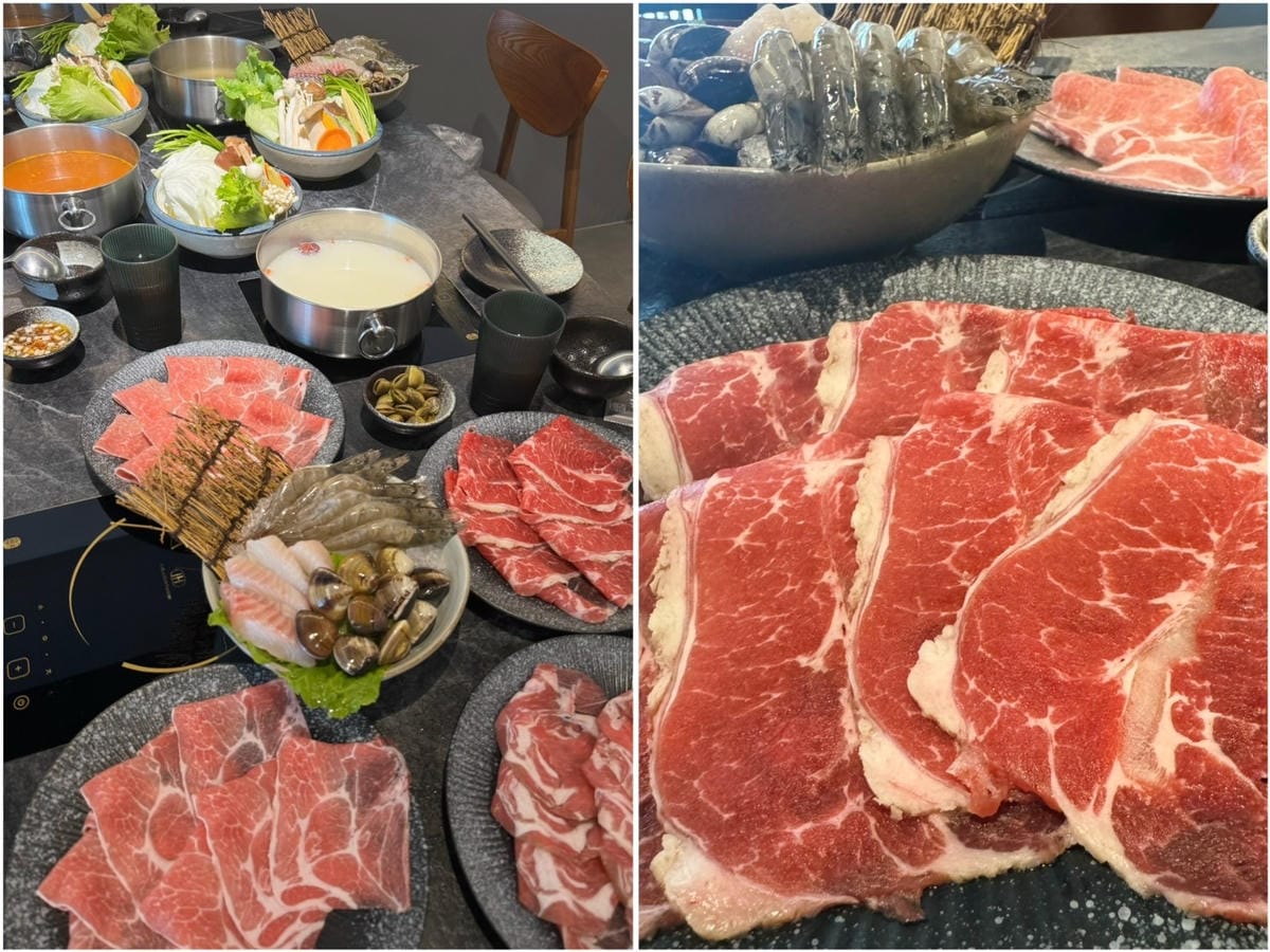 [吃] 經濟實惠又美味 菜盤無限續加.ᐟ 山城海鍋物 新竹商