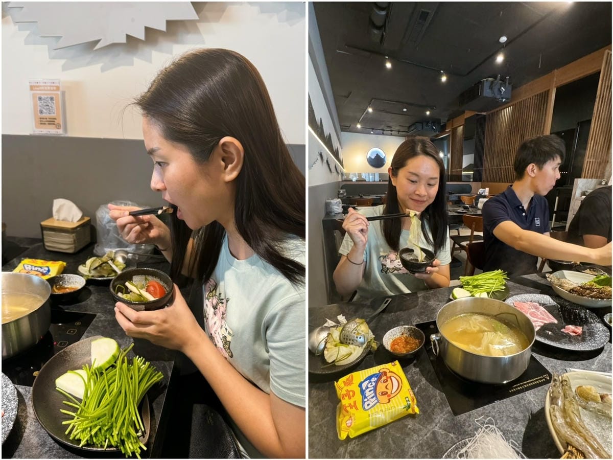 [吃] 經濟實惠又美味 菜盤無限續加.ᐟ 山城海鍋物 新竹商