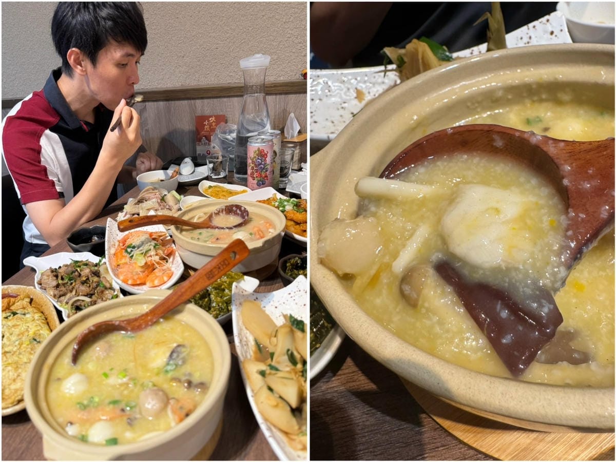 [吃] 全家大小聚餐首選 - ꒰ 福客粥 ꒱ 傳承四代好手藝