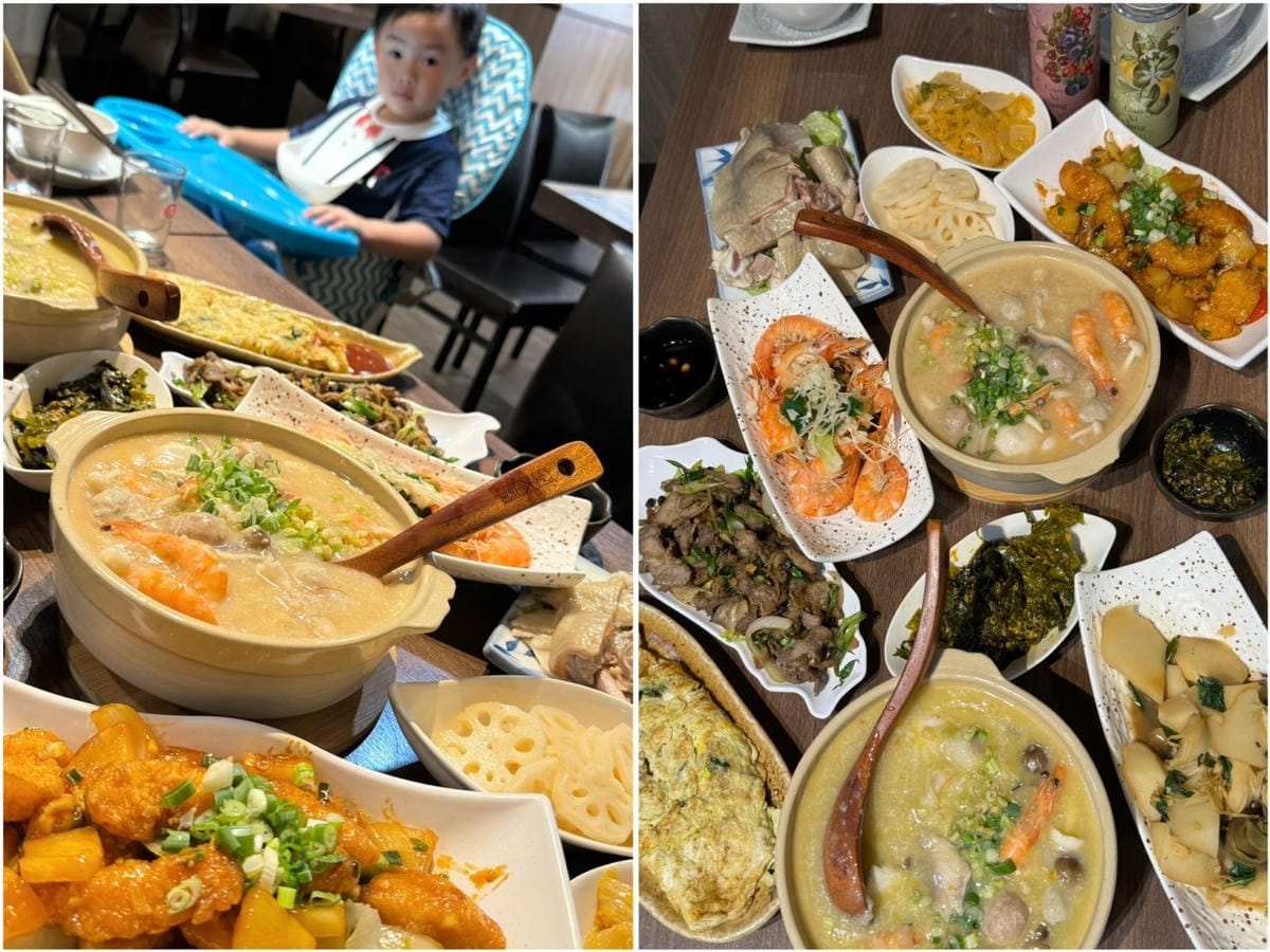 [吃] 全家大小聚餐首選 - ꒰ 福客粥 ꒱ 傳承四代好手藝