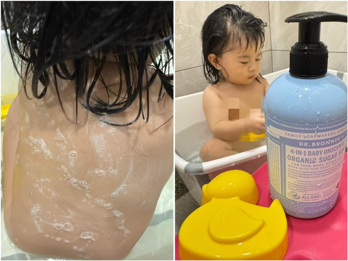 [育] 新生兒、敏弱幼兒必備 .ᐟ 布朗博士 溫和嬰兒沐浴露