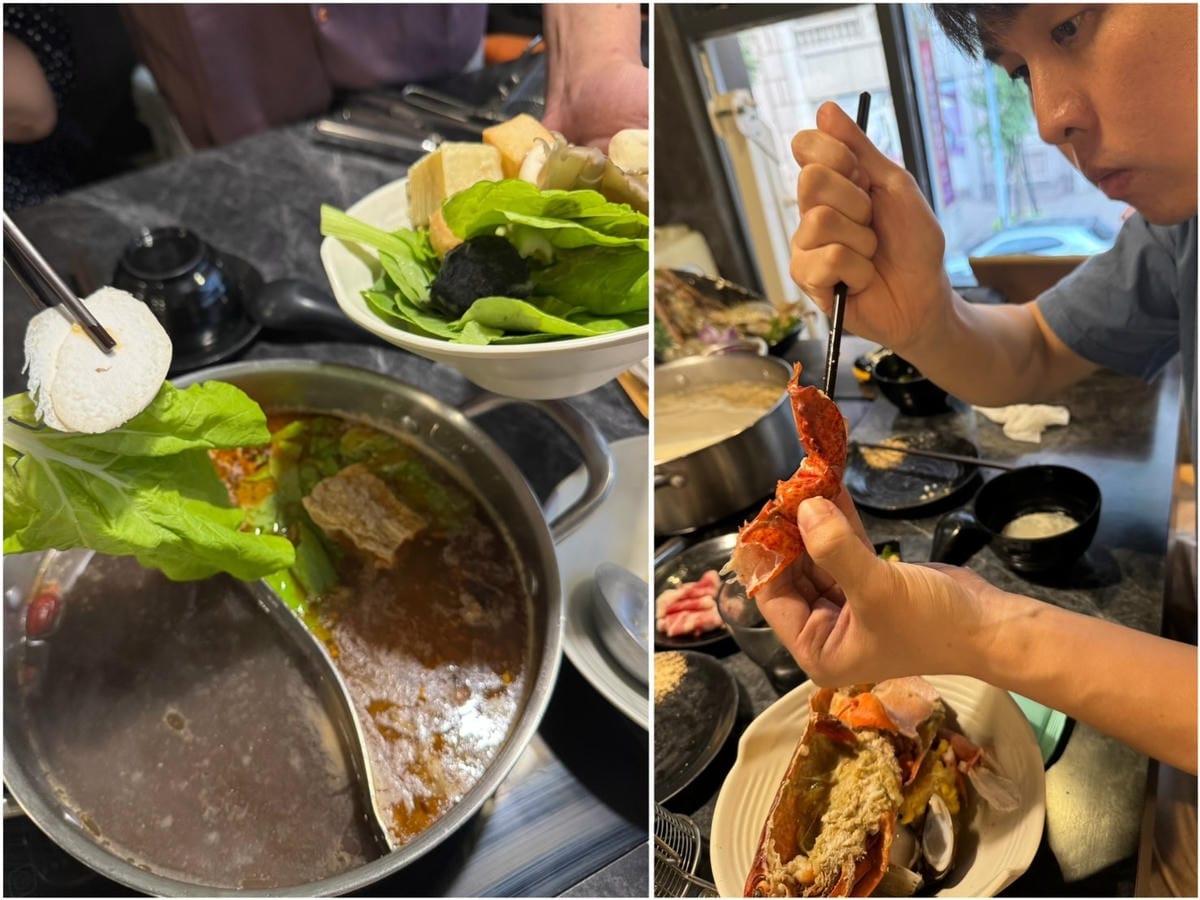 [吃] 頂級海鮮、肉品 豐富自助吧 - 饌澤原超市火鍋 桃園