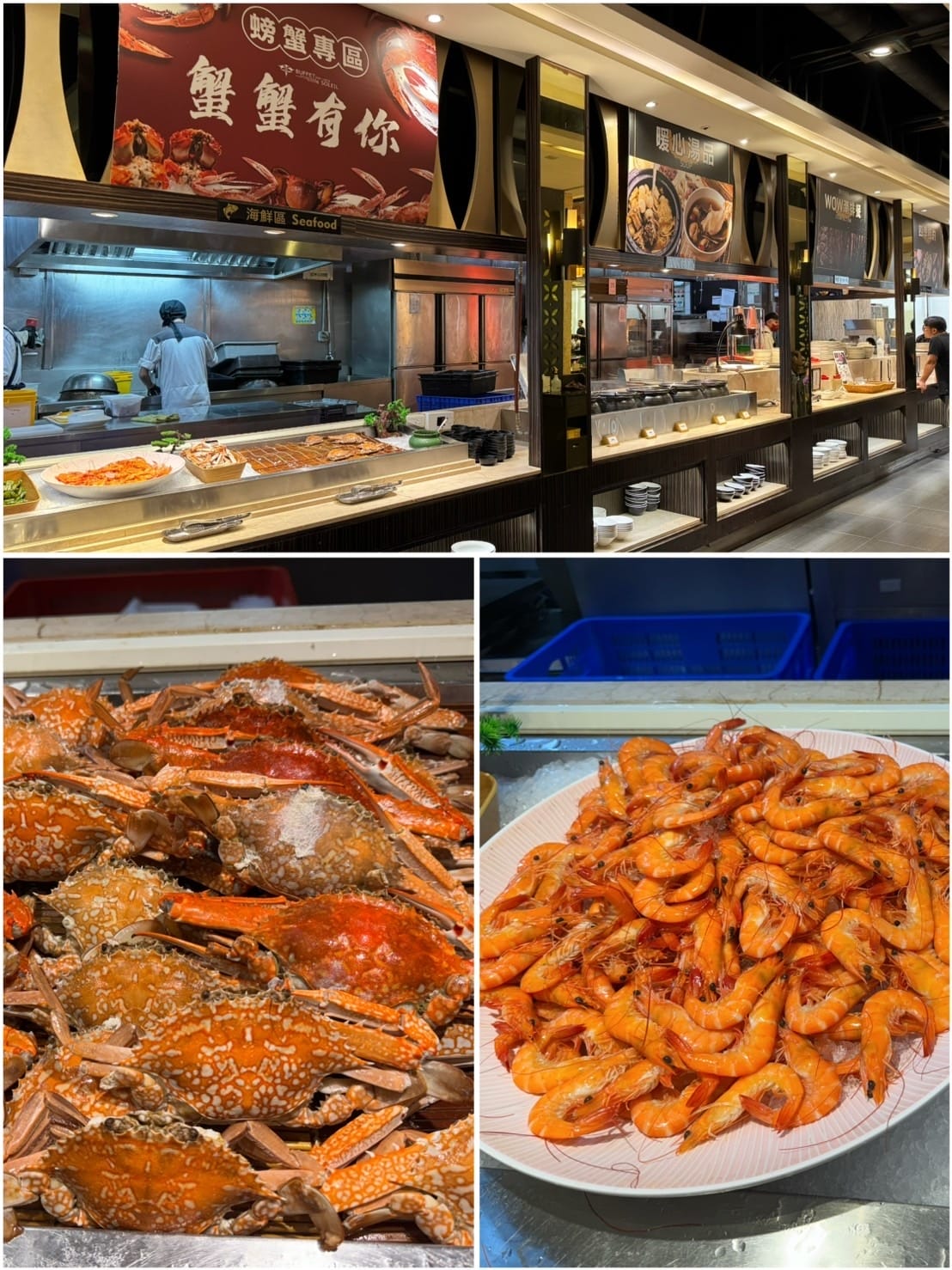 [吃] 多國料理 海陸饗宴一次滿足.ᐟ - 台中潮港城 太陽