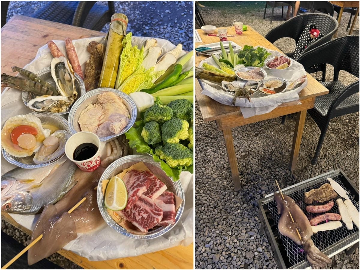 [旅] 山海美景 花蓮親子露營推薦 - 巴罕營家 一泊二食懶