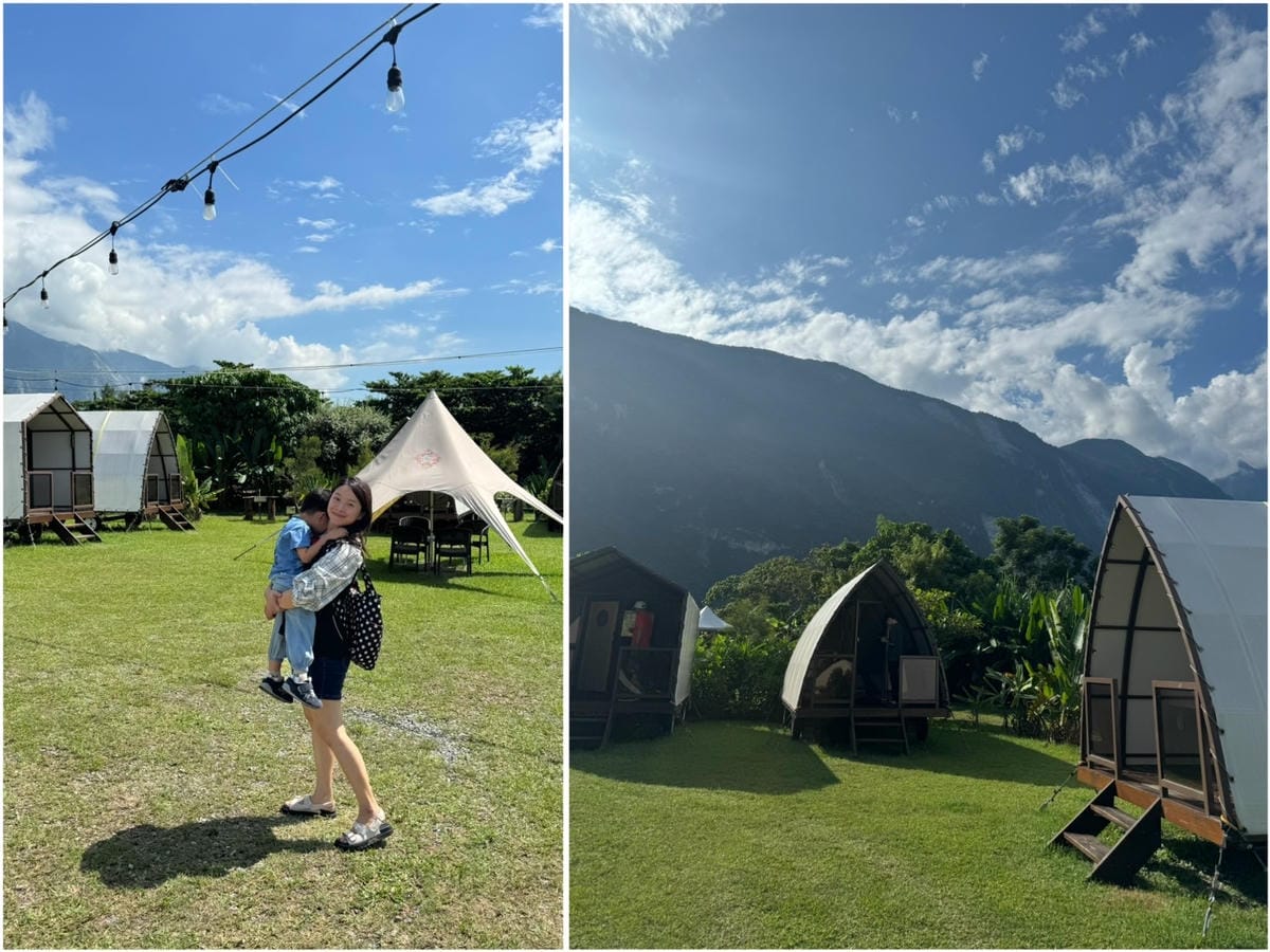 [旅] 山海美景 花蓮親子露營推薦 - 巴罕營家 一泊二食懶
