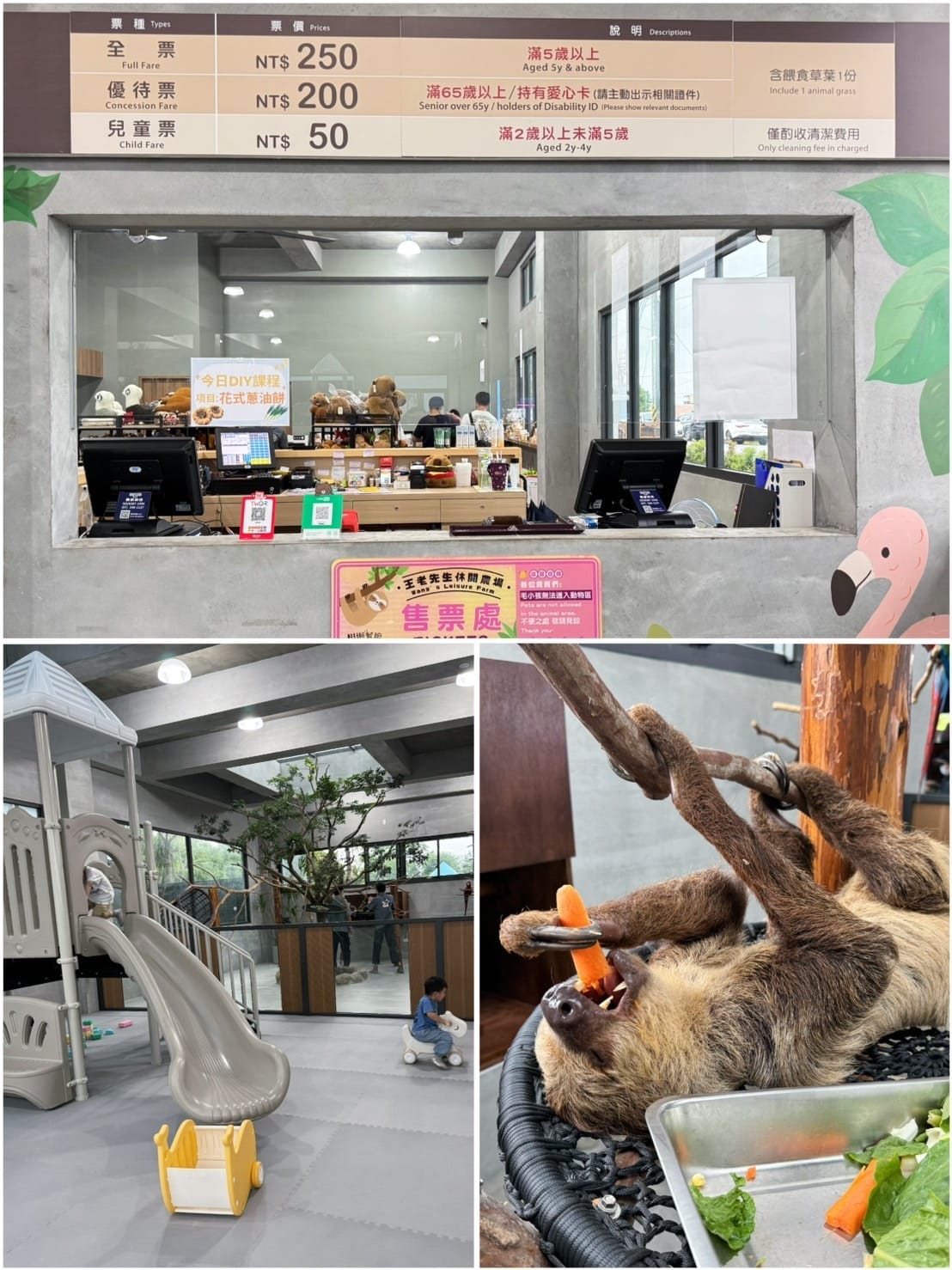 [旅] 宜蘭親子餐廳 互動農場推薦 - 樹懶餐廳 萌寵樂園.