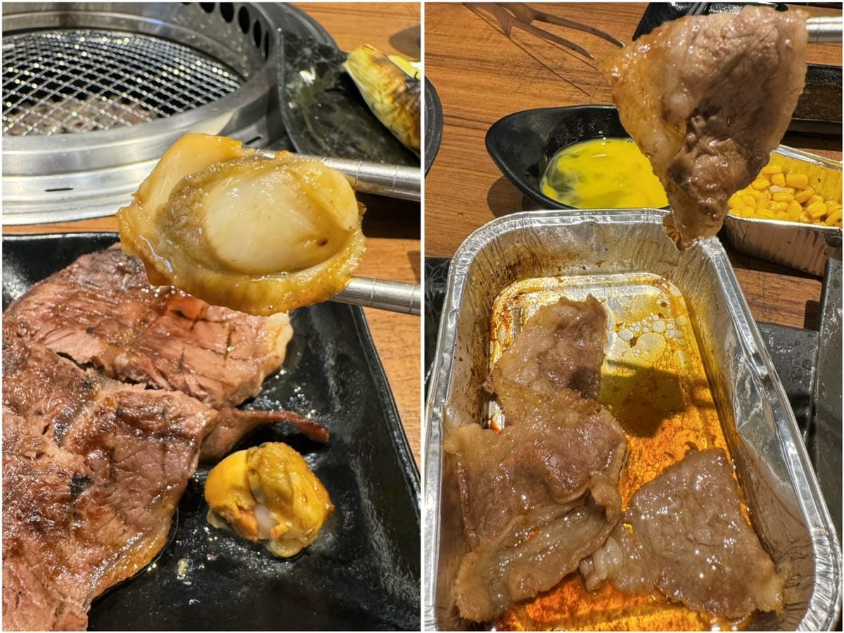 [吃] 一個人也能吃燒肉吃到飽.ᐟ ꒰上村牧場 微風北車店꒱