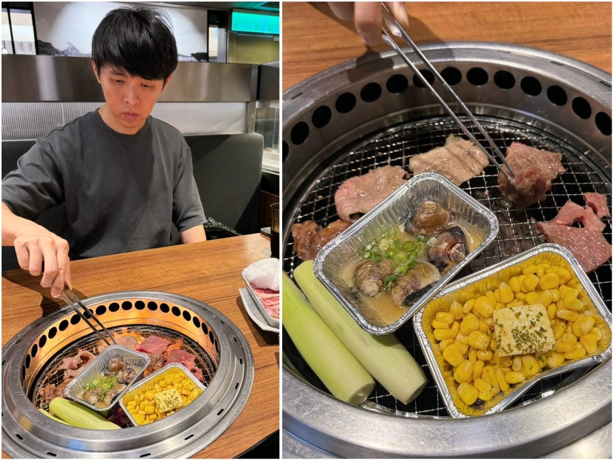 [吃] 一個人也能吃燒肉吃到飽.ᐟ ꒰上村牧場 微風北車店꒱