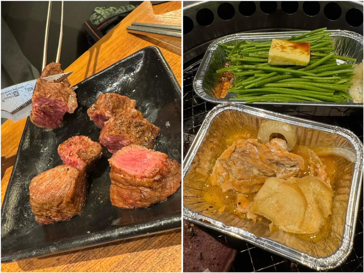 [吃] 一個人也能吃燒肉吃到飽.ᐟ ꒰上村牧場 微風北車店꒱