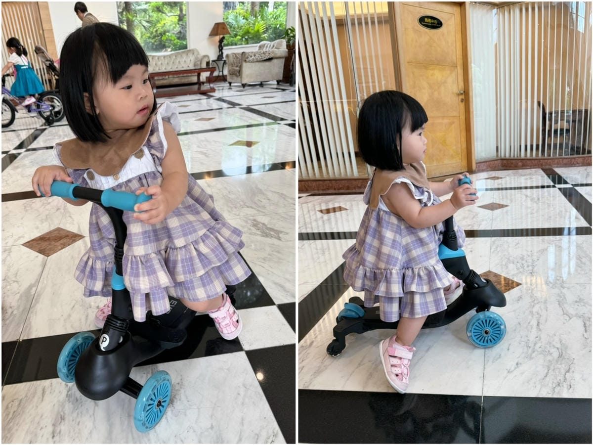 [育] 溜娃、騎行一台搞定.ᐟ Qplay SEMA EVO