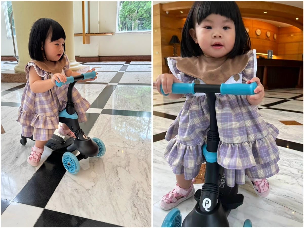 [育] 溜娃、騎行一台搞定.ᐟ Qplay SEMA EVO