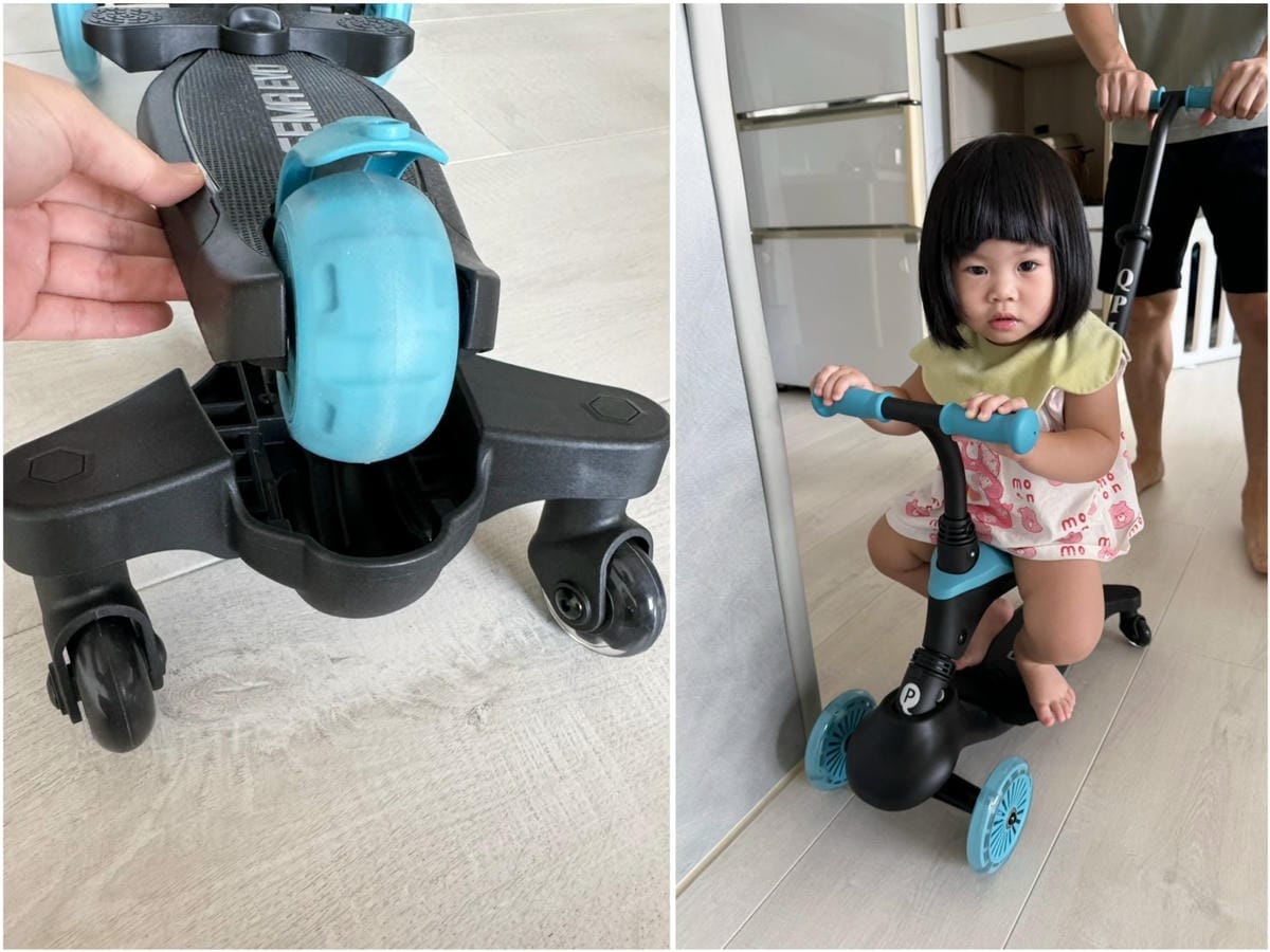 [育] 溜娃、騎行一台搞定.ᐟ Qplay SEMA EVO