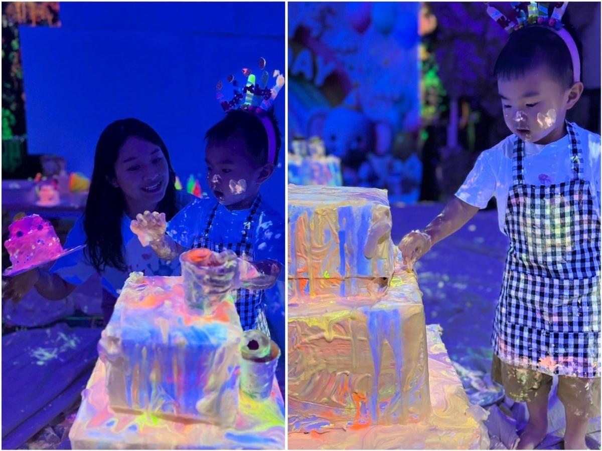 [學] 親子活動 感統課程推薦 - ꒰暖伴工作室꒱ 無毒顏料