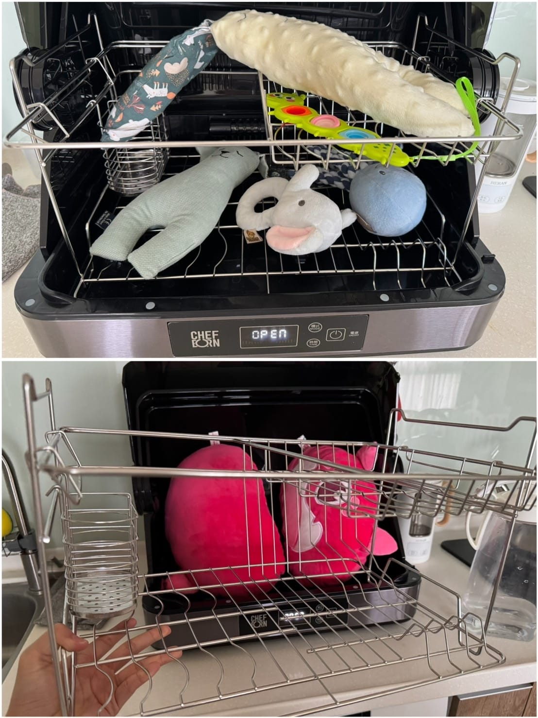 [傢] 美型紫消烘碗機.ᐟ CHEFBORN韓國天廚 65L