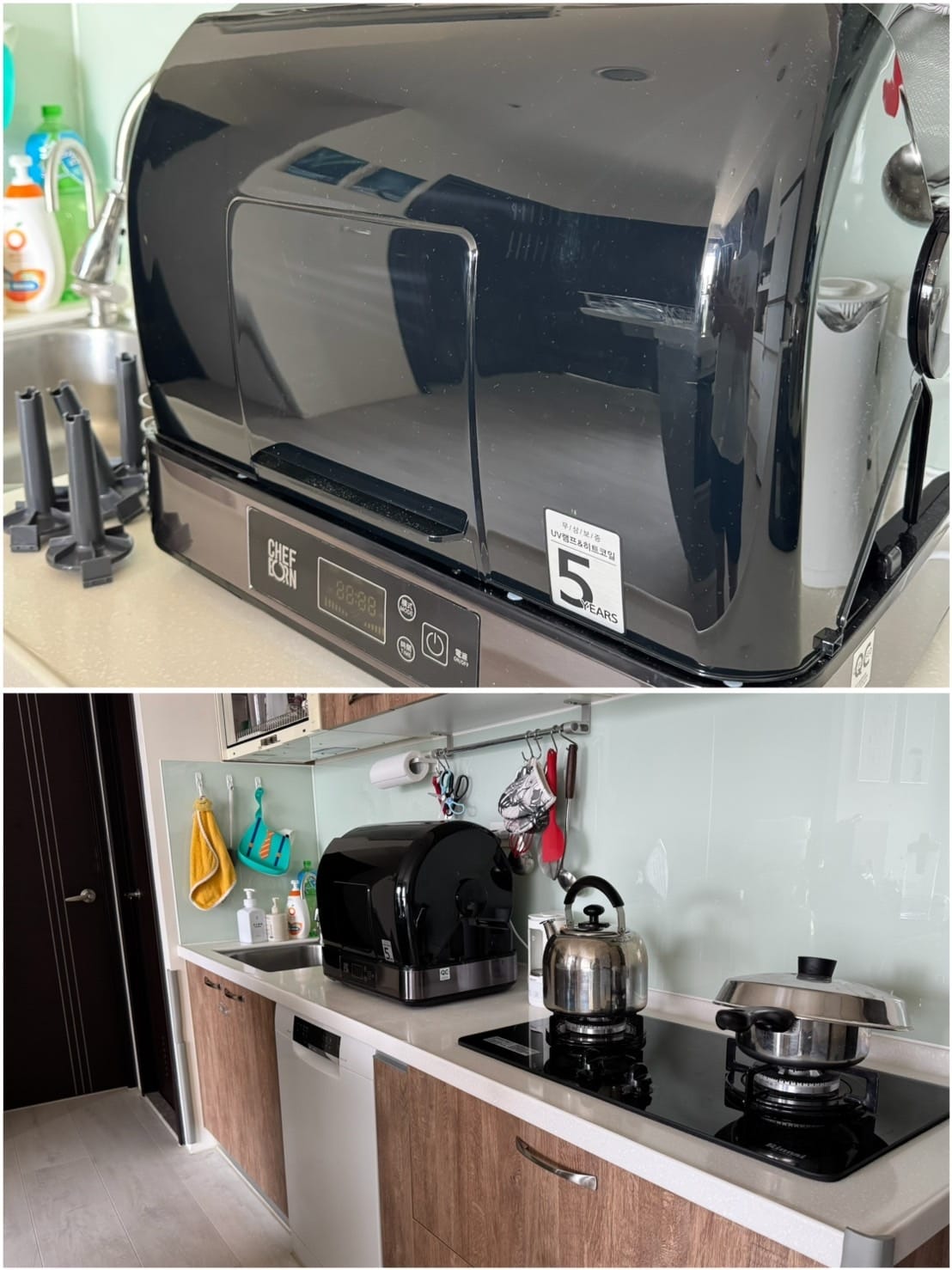 [傢] 美型紫消烘碗機.ᐟ CHEFBORN韓國天廚 65L