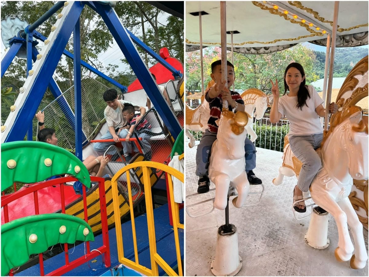[旅] 南投竹山親子景點.ᐟ 海盜村主題園區 一泊四食、暢玩