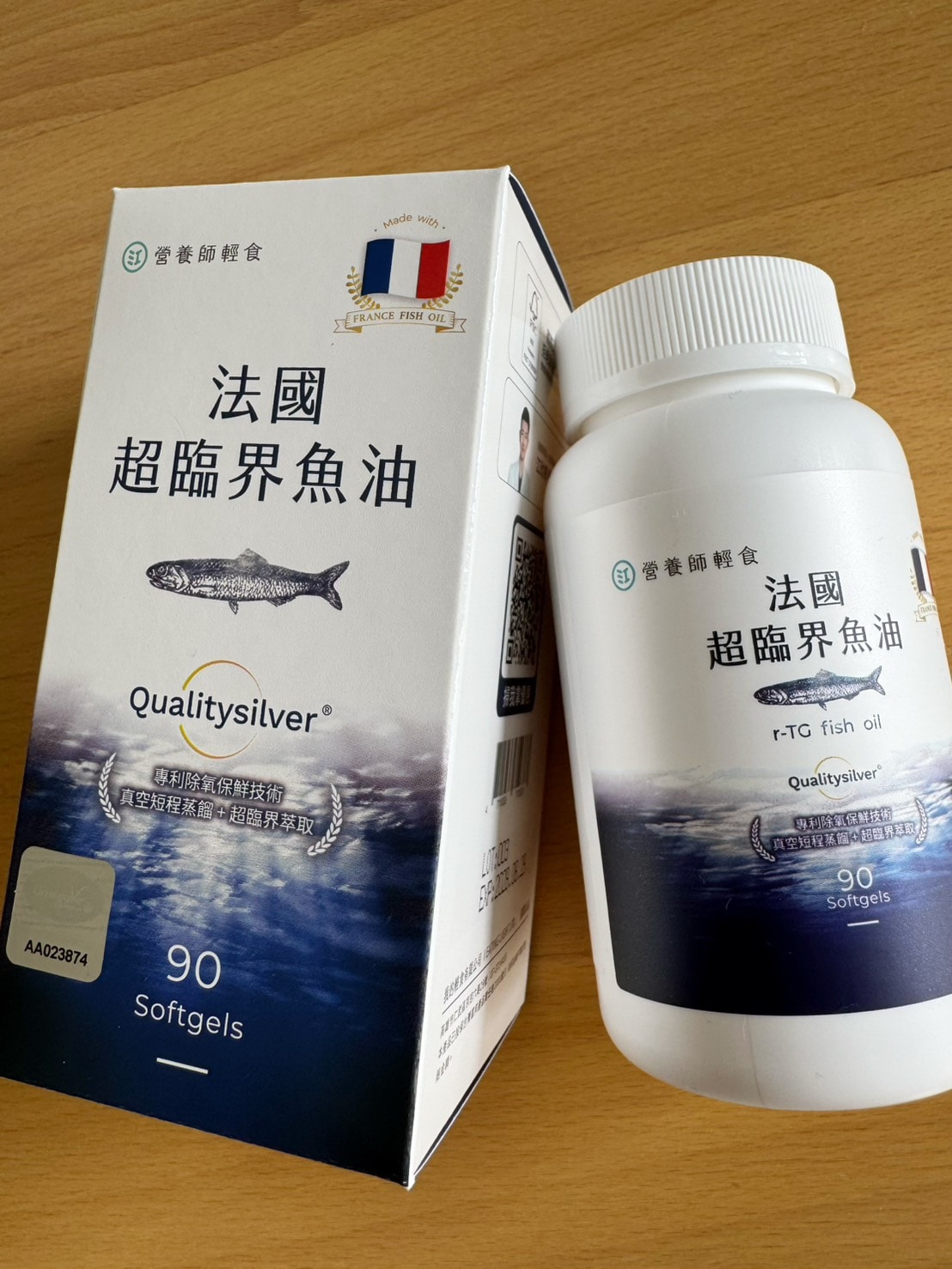 [育] 孩子成長營養補充 .ᐟ 營養師輕食 法國超臨界魚油膠囊 高濃度、低腥味