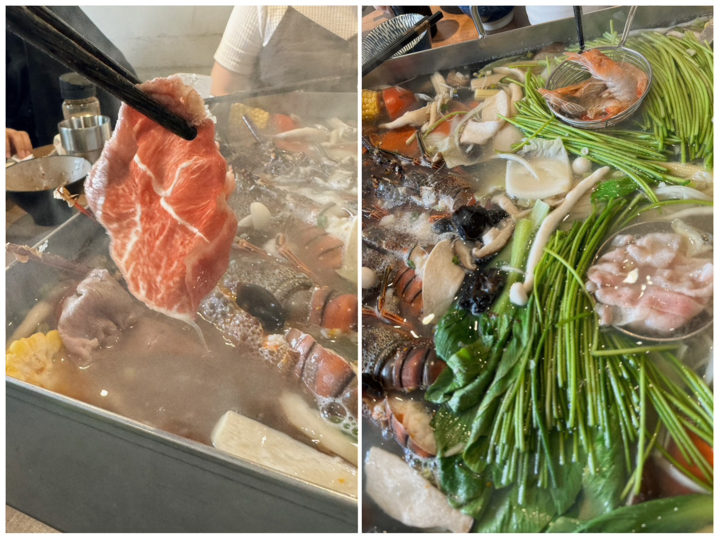 [吃] 石憶食鍋 海鮮控必吃活凍海鮮 聚餐首選 石頭鍋 浮誇系美味海鮮火鍋